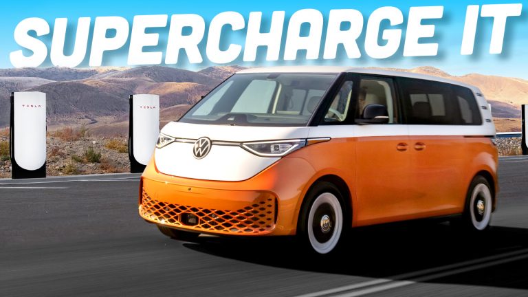 Vw Id Buzz Tesla Supercharger Ts