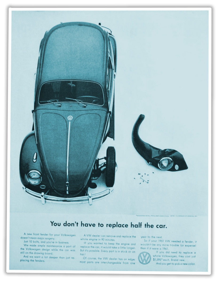 Vw Halfcar Ad