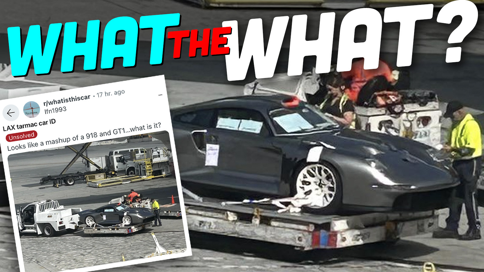 What The What Mystery Monetery Porsche