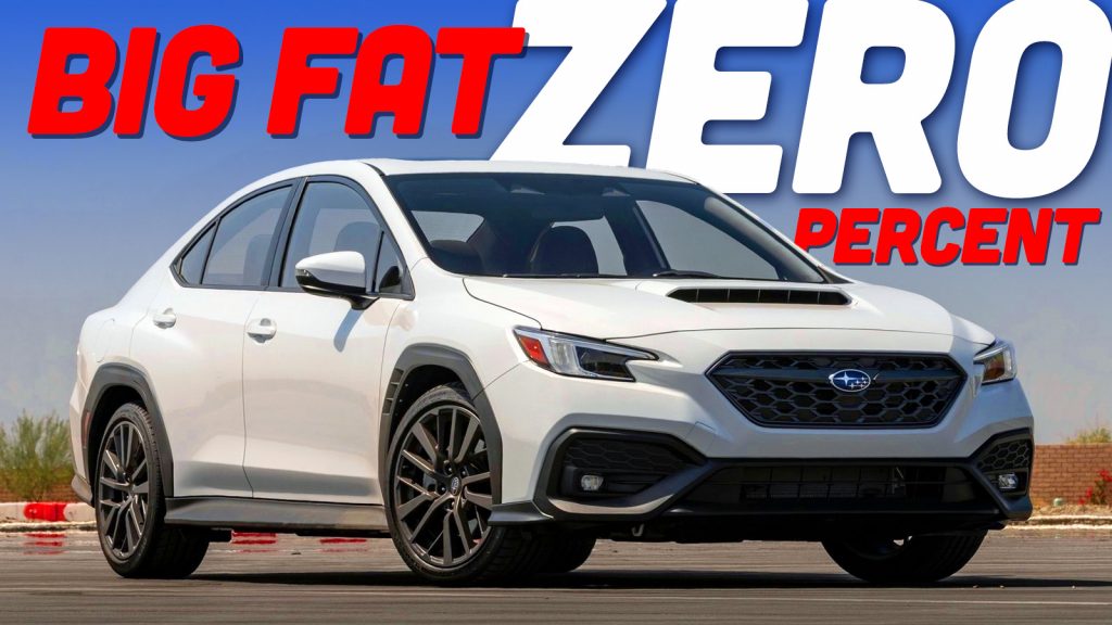 Zero Percent Cars