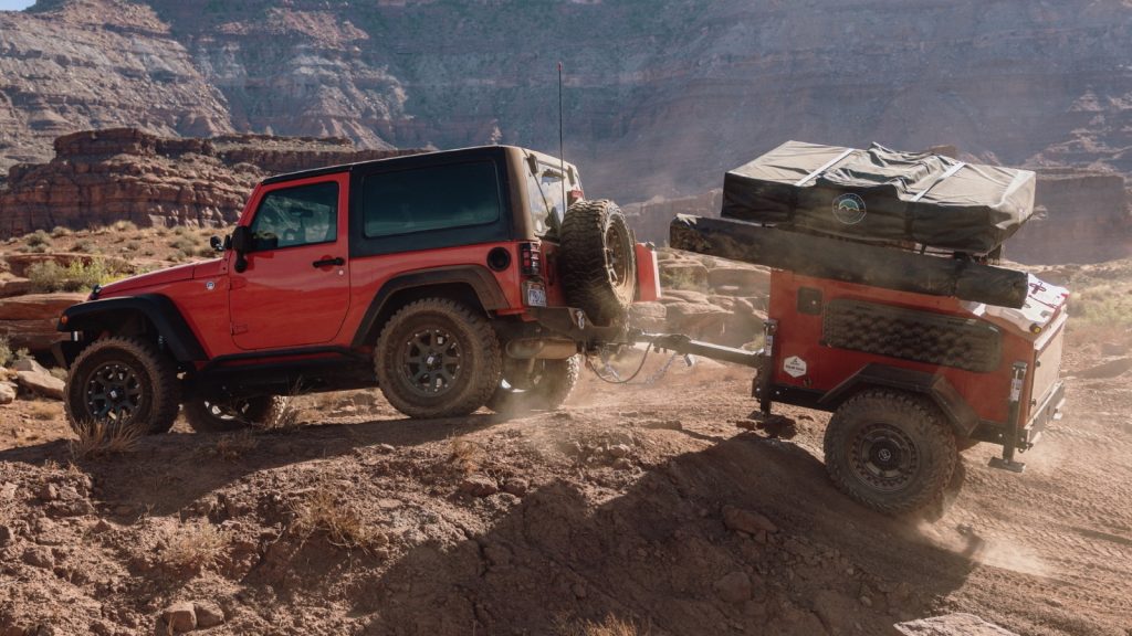 Check Out This Tiny JeepBranded OffRoad Trailer With An Available