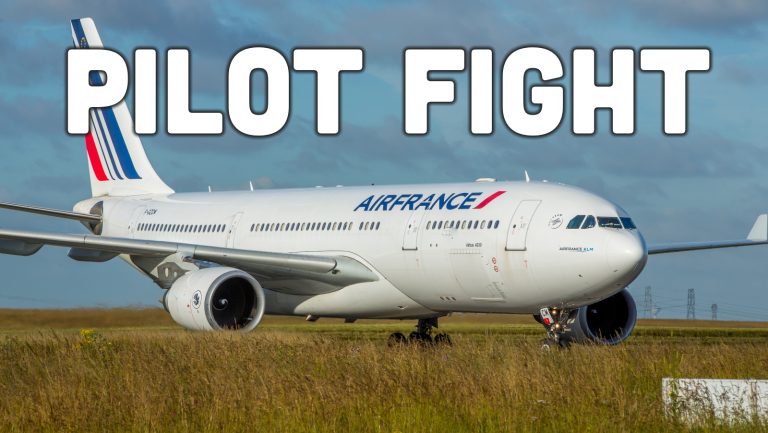 Air France Fight Topshot
