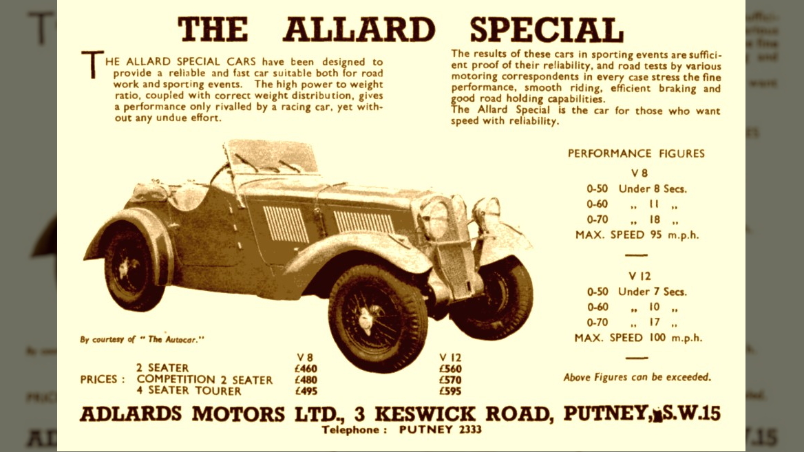 Allard Special Ad