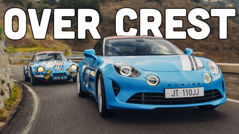 Alpine A110 San Remo 73 Topshot