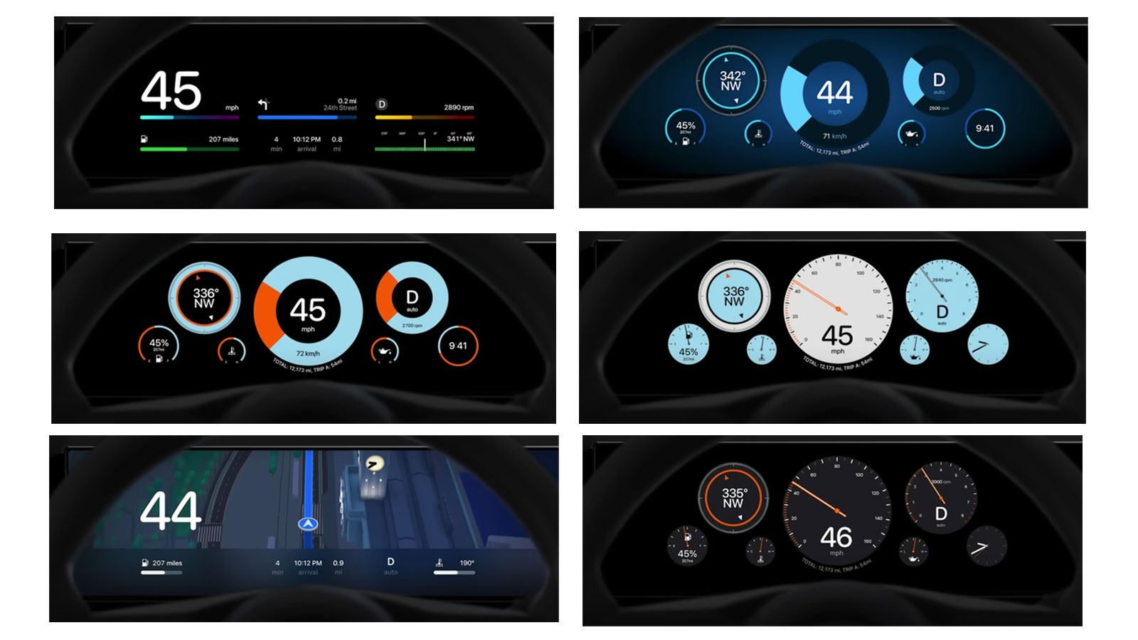 iphone car dashboard app