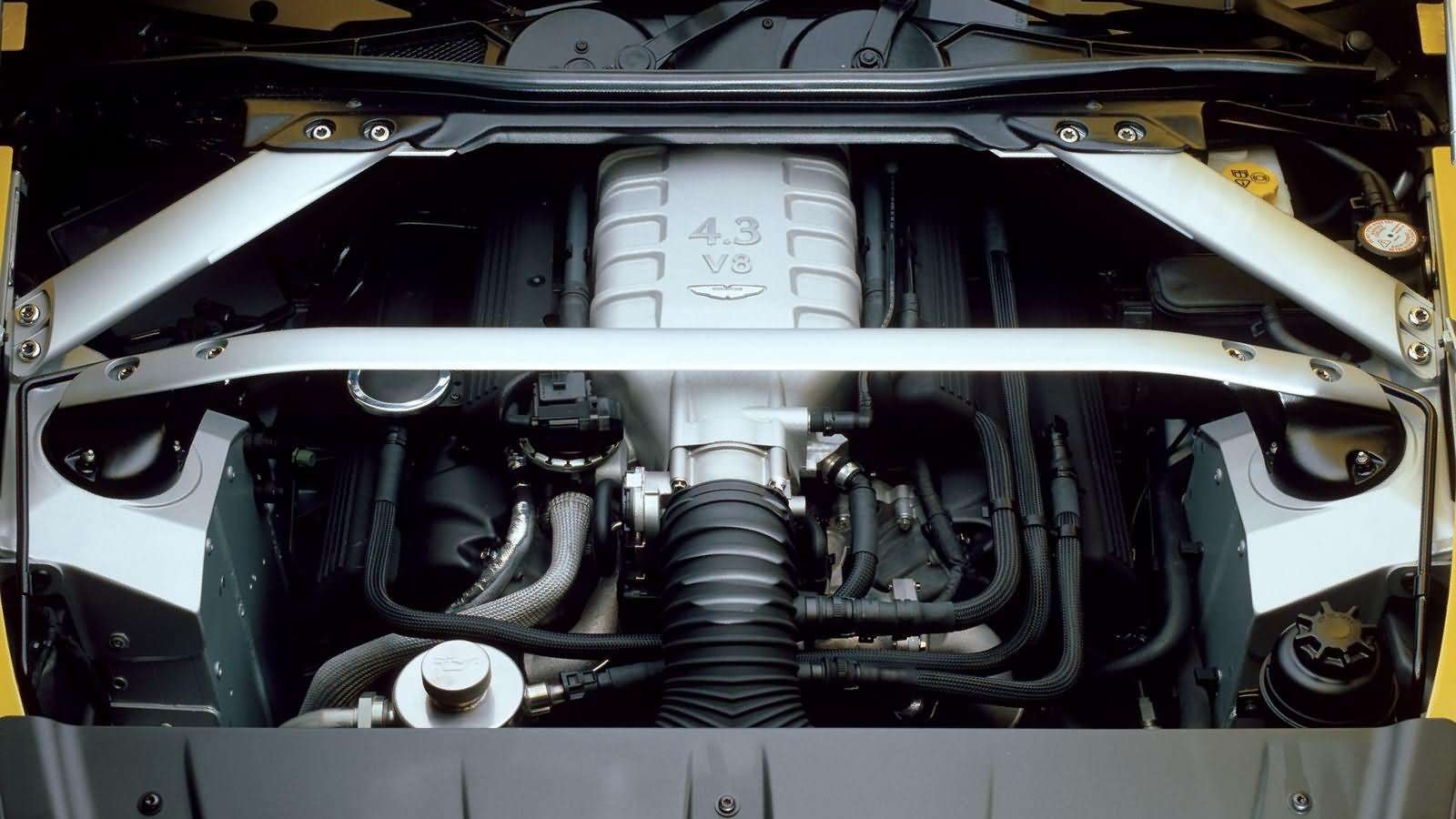 Aston Martin V8 Vantage Engine Bay