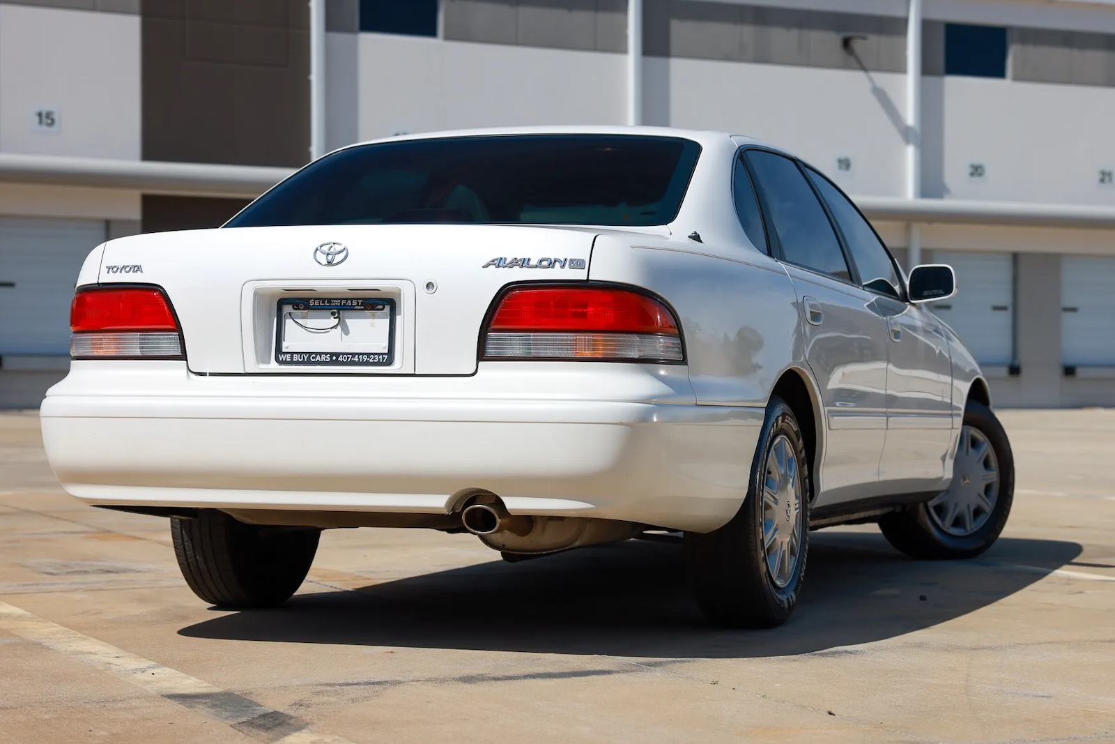 Avalon Rear Three Quarters