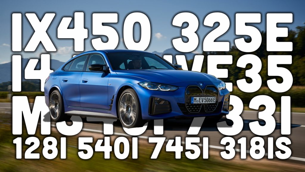 Bmw Model Name Topshot