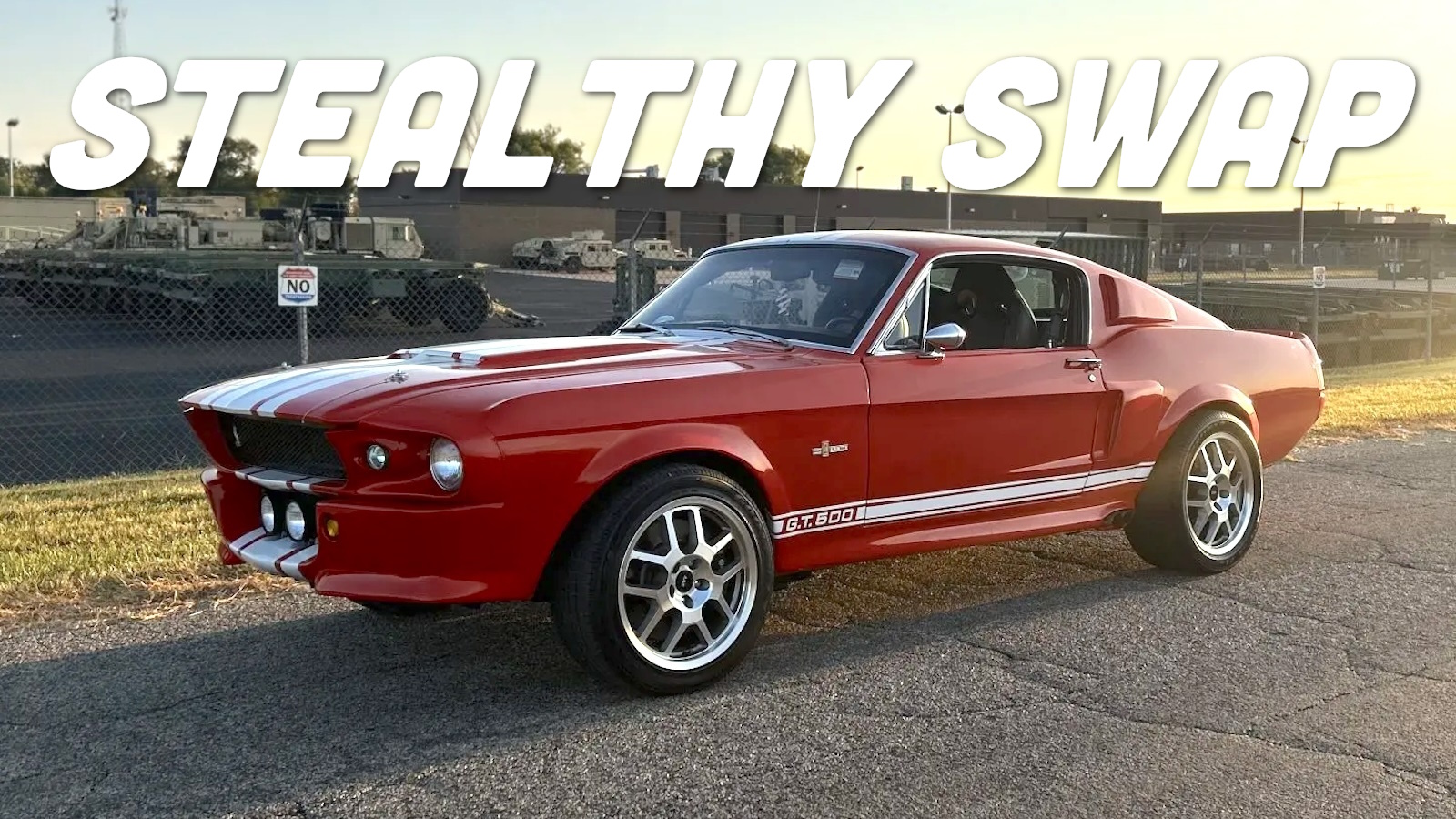 Body Swapped Mustang Gt500 Topshot