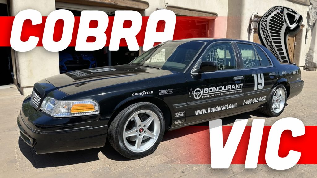 Bondurant Ford Crown Victoria Topshot