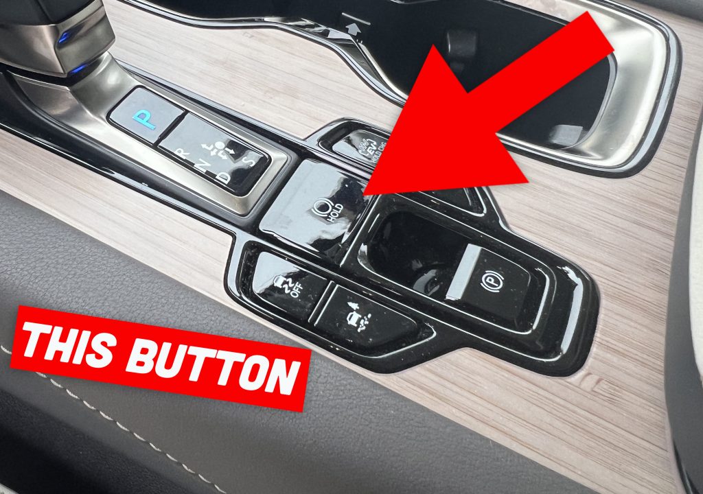 Brake Hold Button Lexus