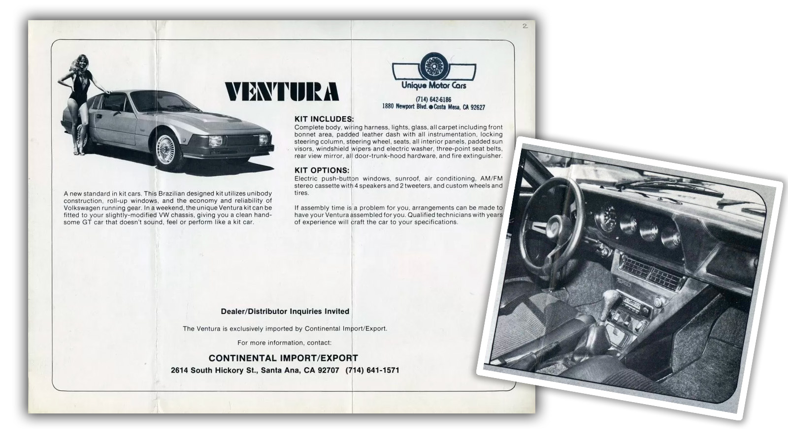 Meet The Ventura  An Air Cooled VW Based Sports Car You ve Never Heard Of - 38