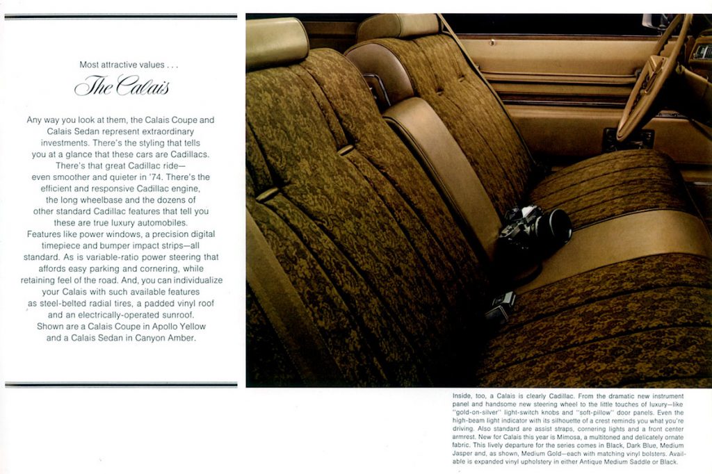Cadillac's 1974 Interiors Were Wow, Something: Cold Start - The Autopian