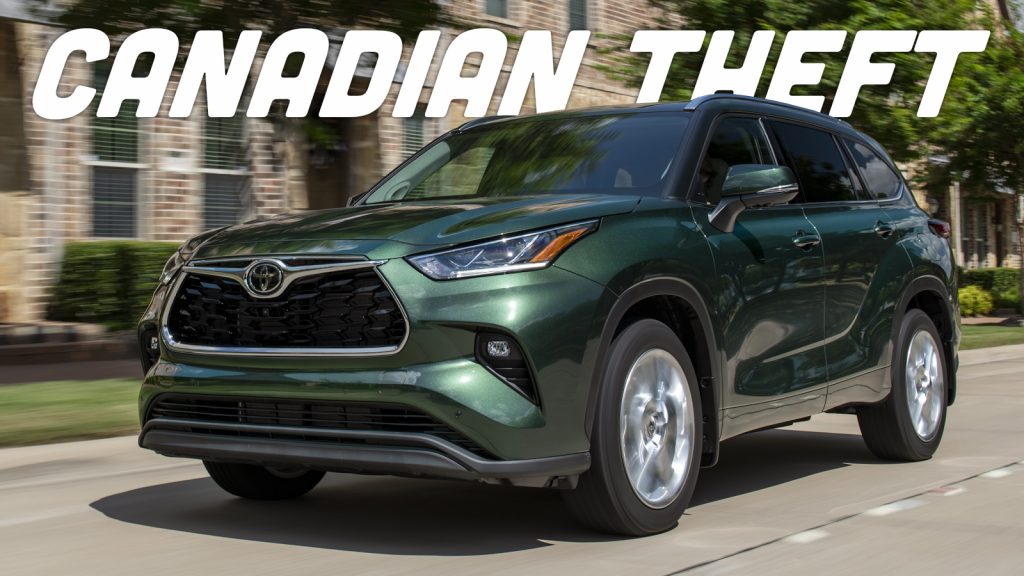 Canadian Car Theft Topshot
