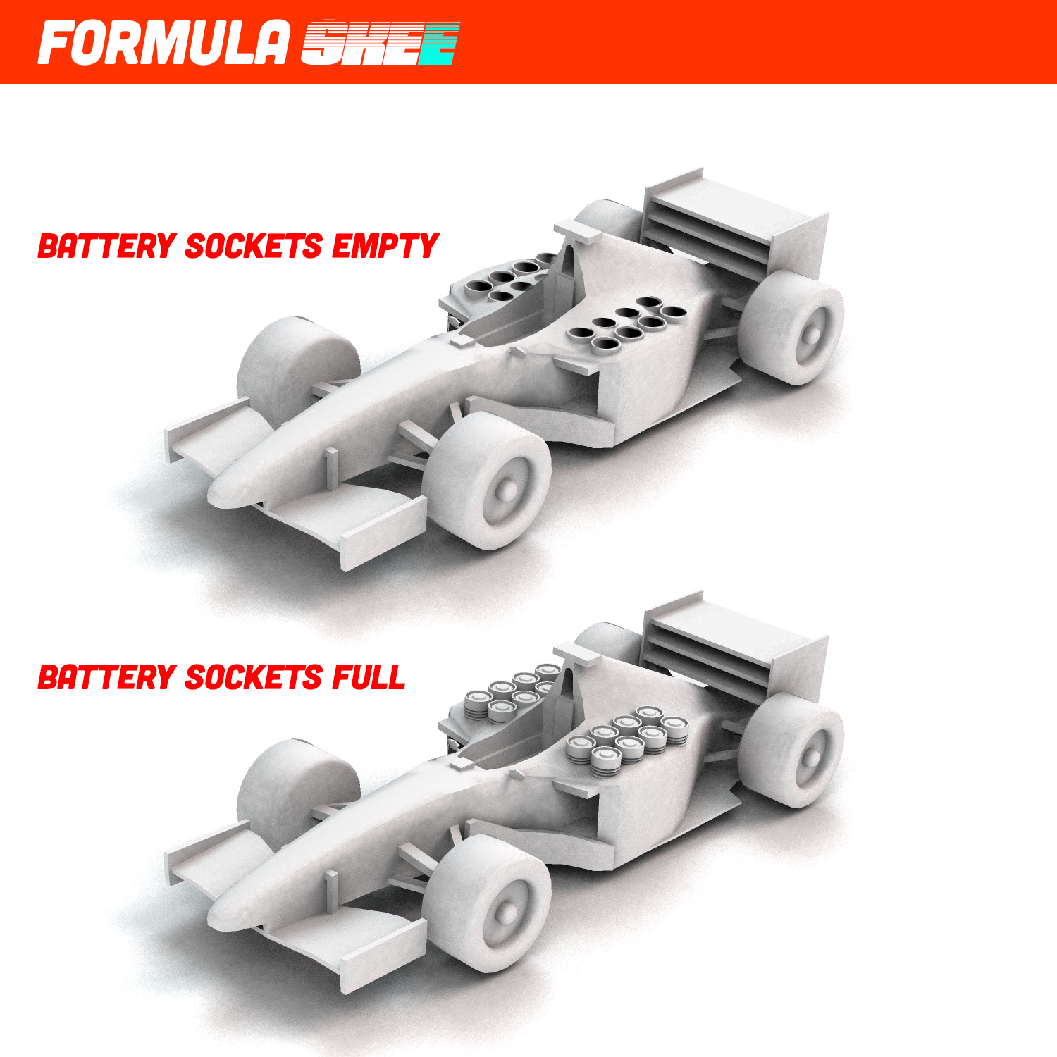 Car Battery Full Empty