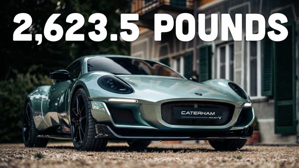 Caterham Project V Topshot