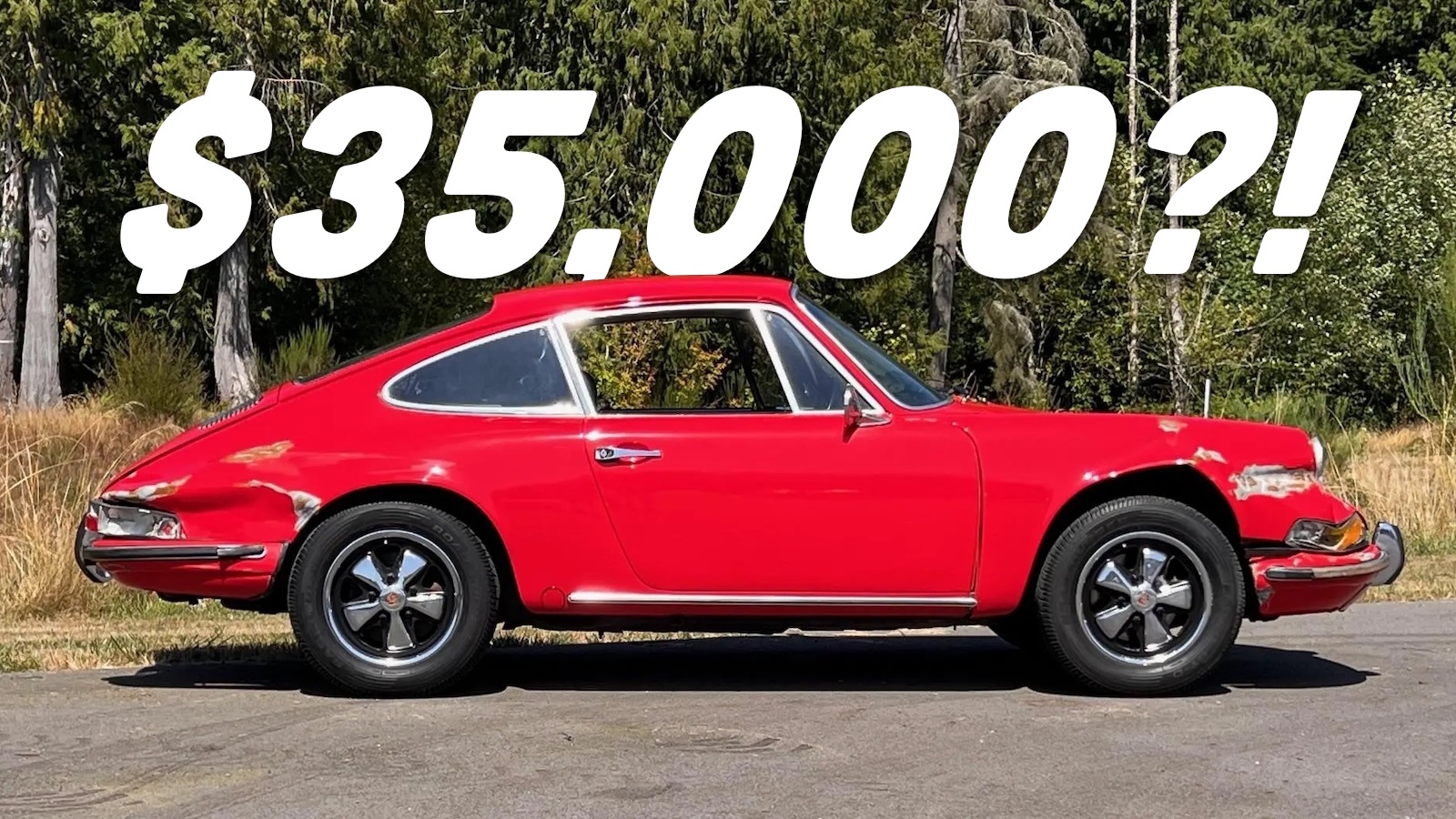 A Crashed Four-Cylinder 912 Is Now $35,000 Worth Of Air