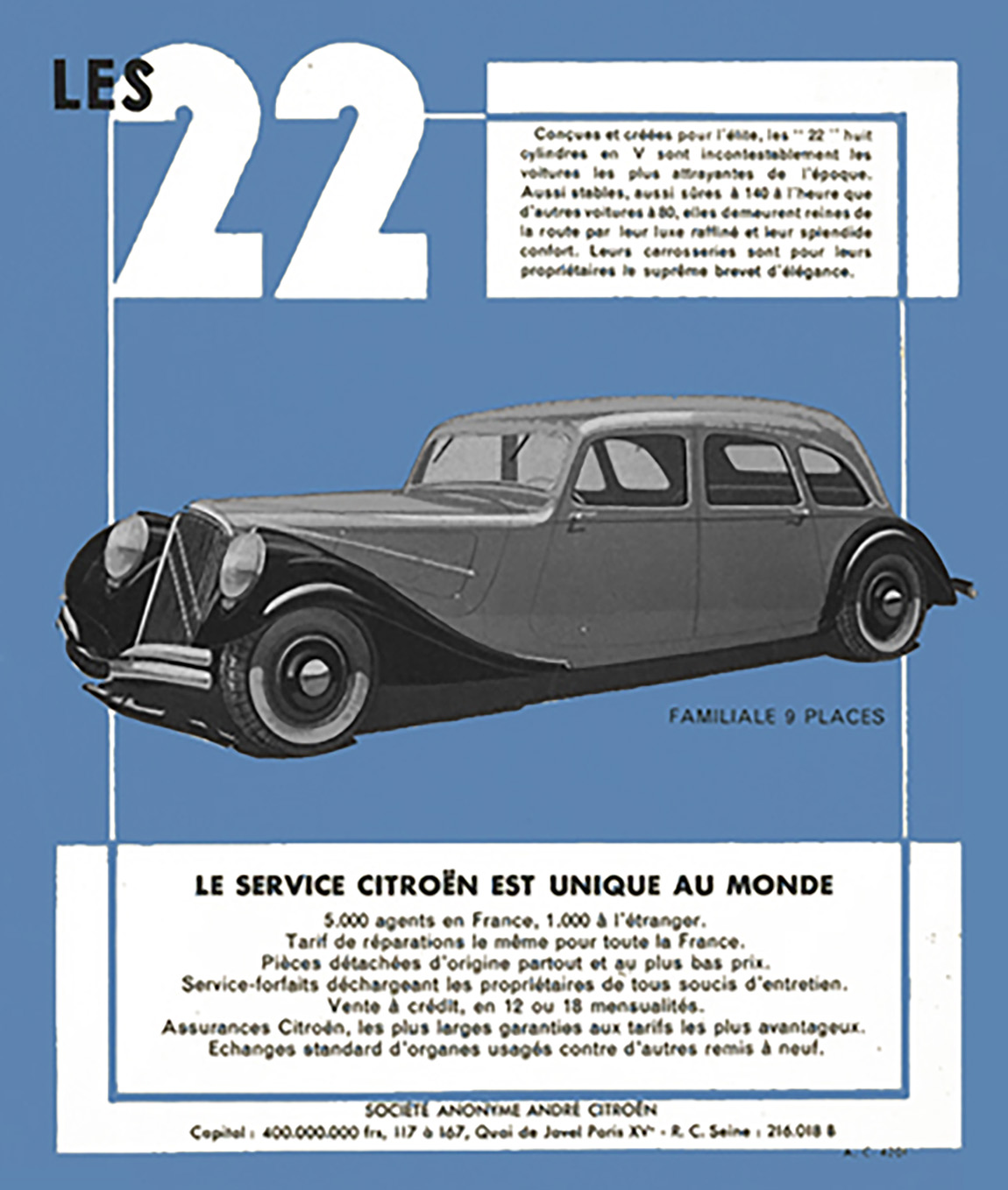 Cs Citroen 22cv