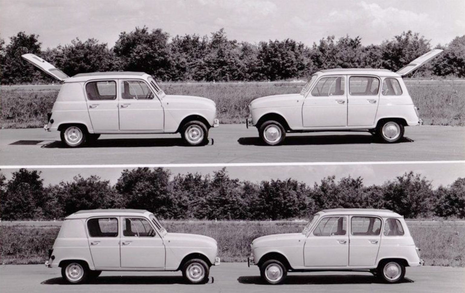 Today Is A Good Day To Appreciate Some Early Renault 4 Press Photos ...