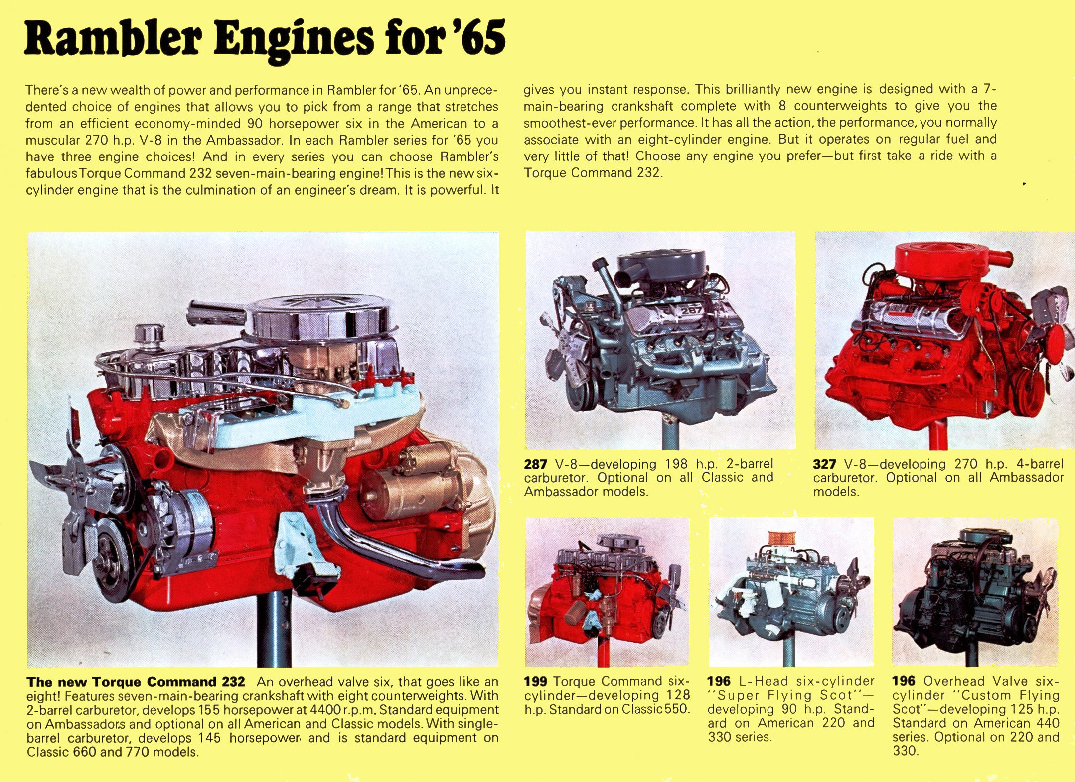 Cs Rambler Engines