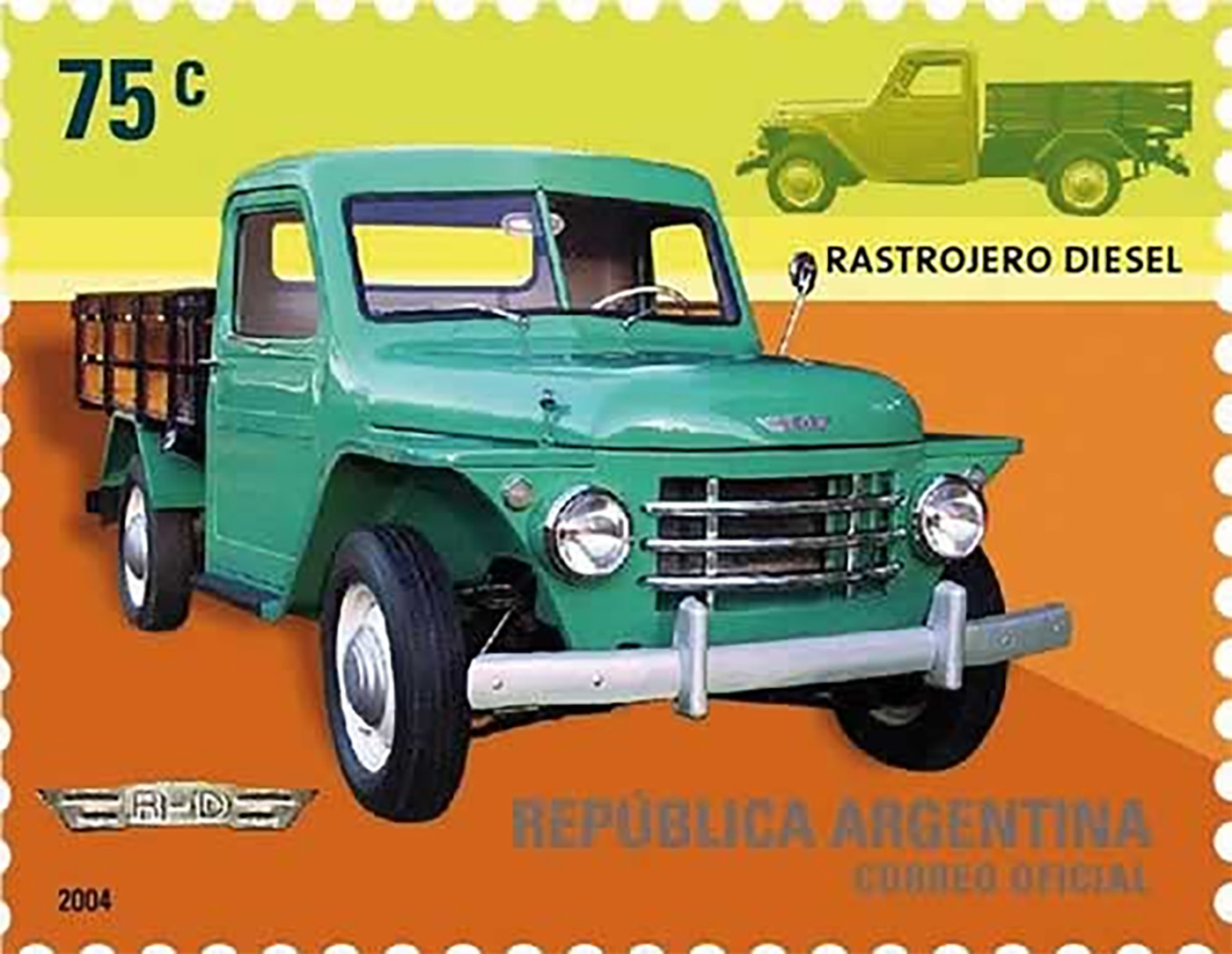 Cs Rastajero Stamp