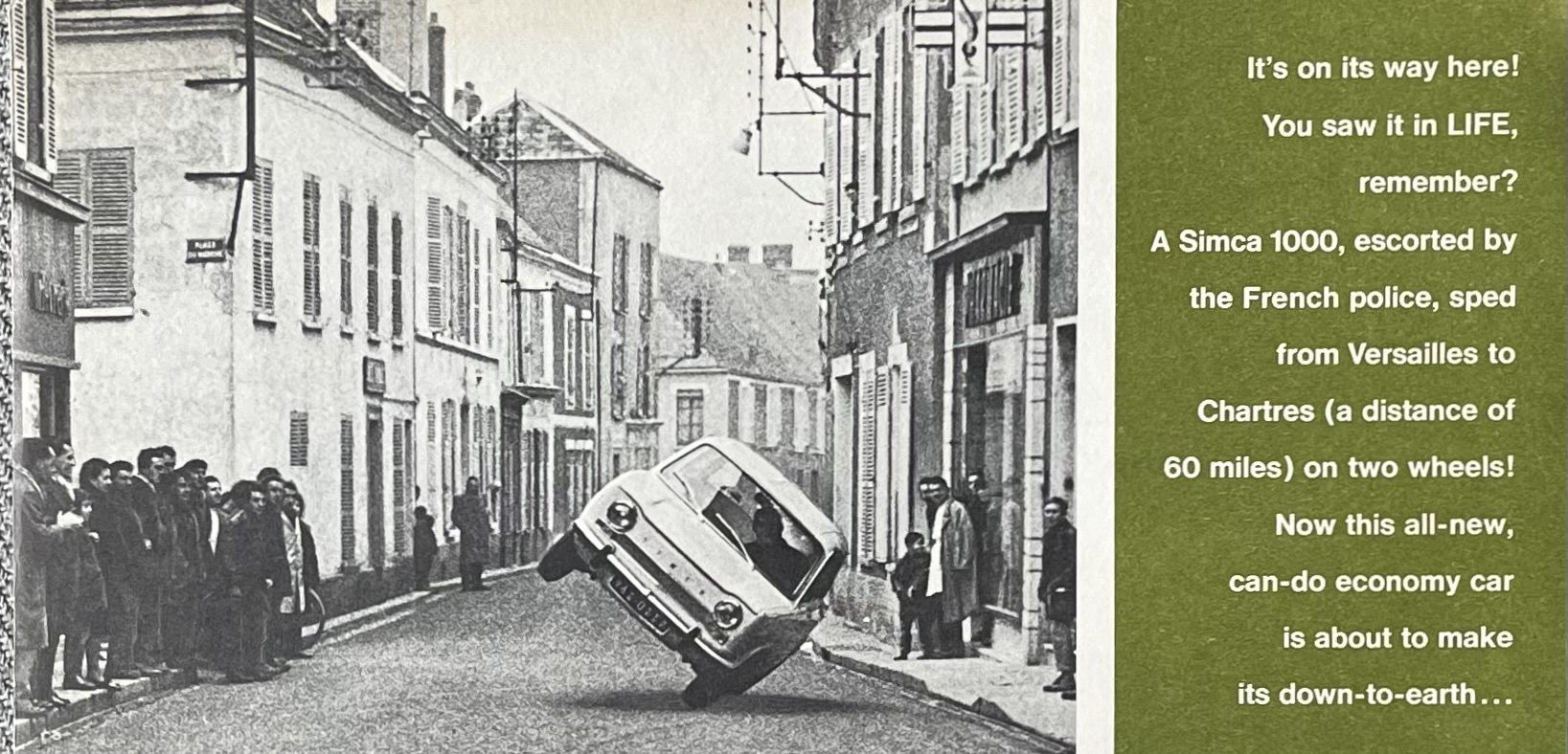 Cs Simca1000 2wheels