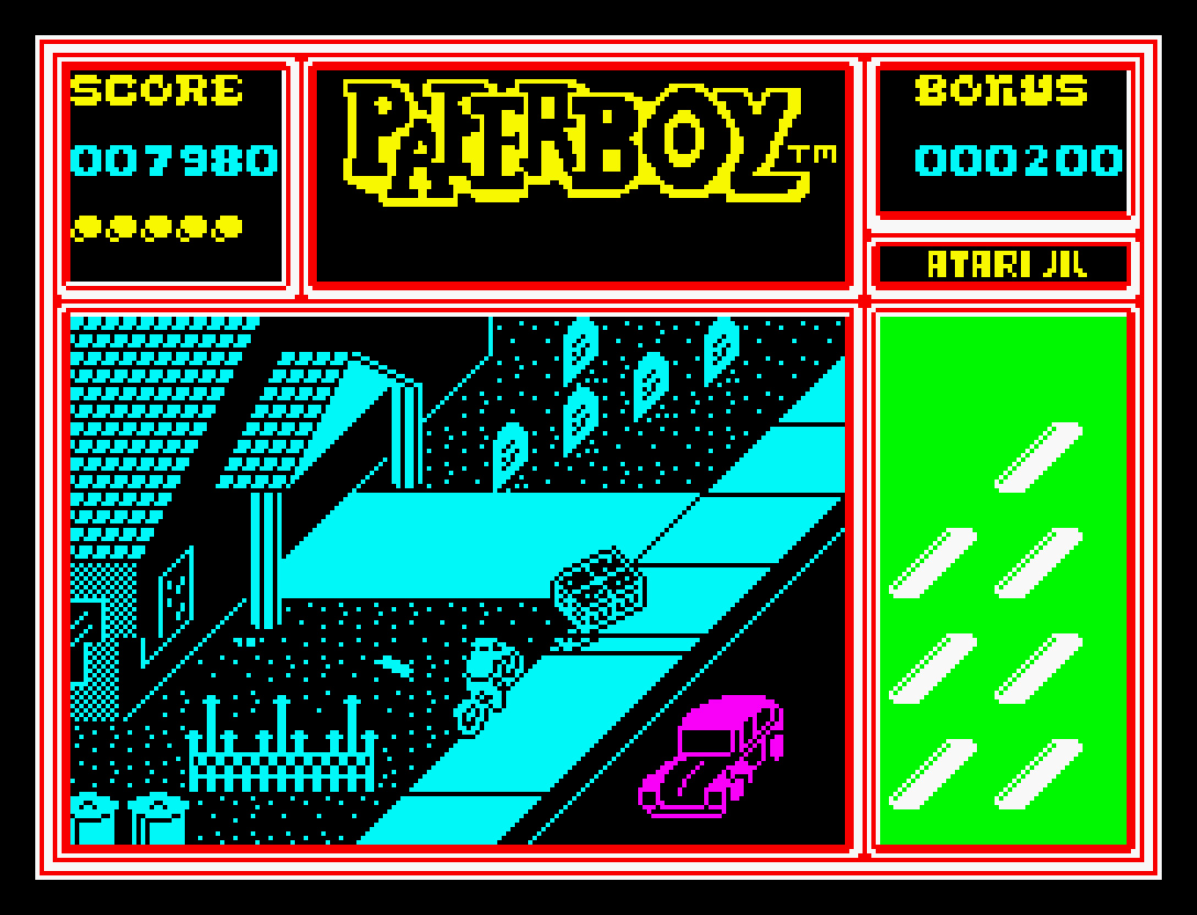 Cs Spectrum Paperboy Gencar