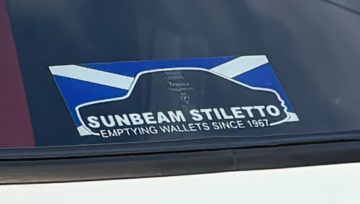 Cs Stiletto Sticker