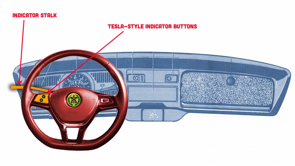 This Argument Against Turn Signal Stalks In Favor Of Tesla