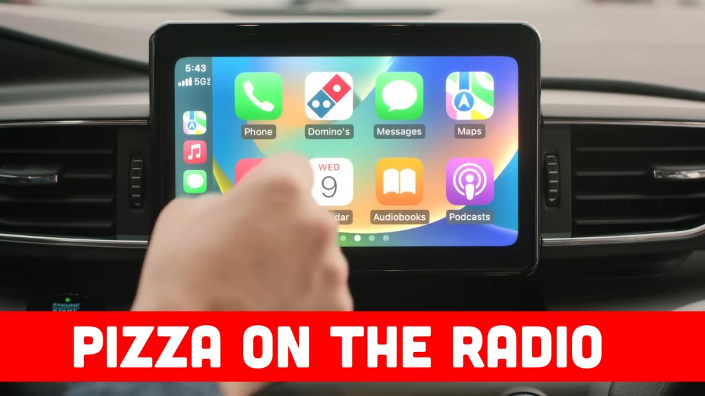 Dominos Carplay Topshot 2