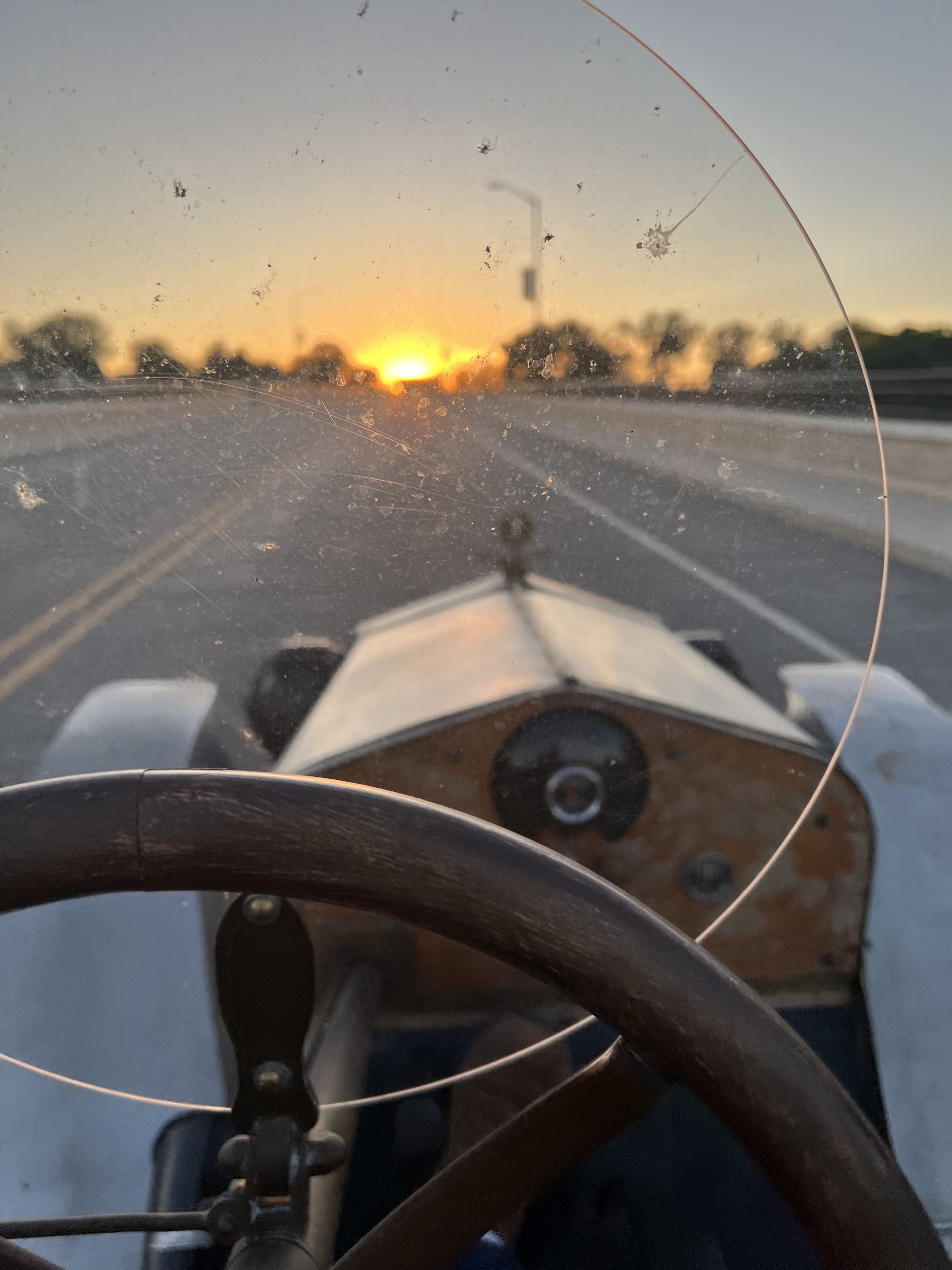 Driving Sunset