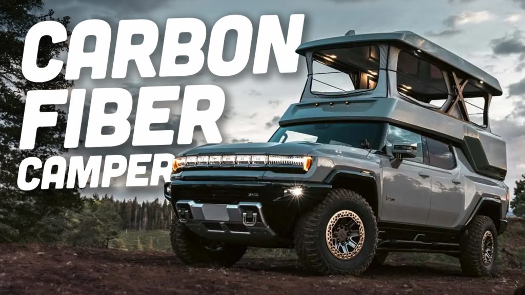 Earthcruiser Hummer Ev Camper Topshot