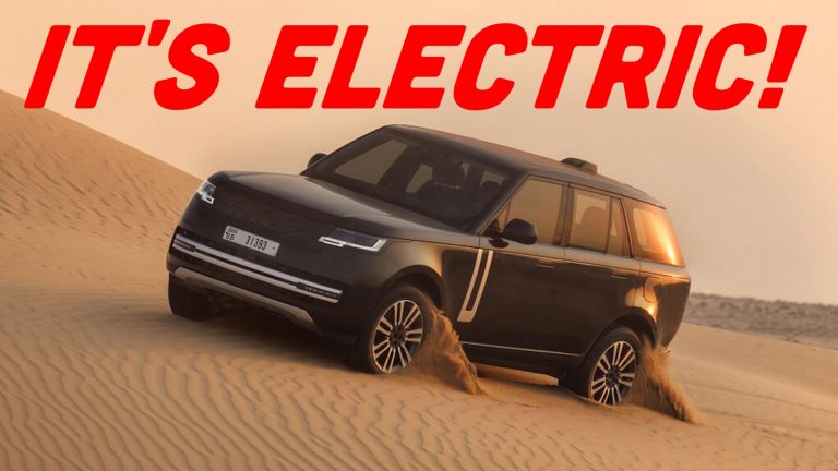 Electric Range Rover Topshot