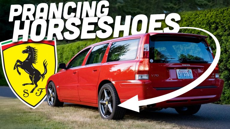 Ferrari 360 Wheels On Volvo V70 Ts