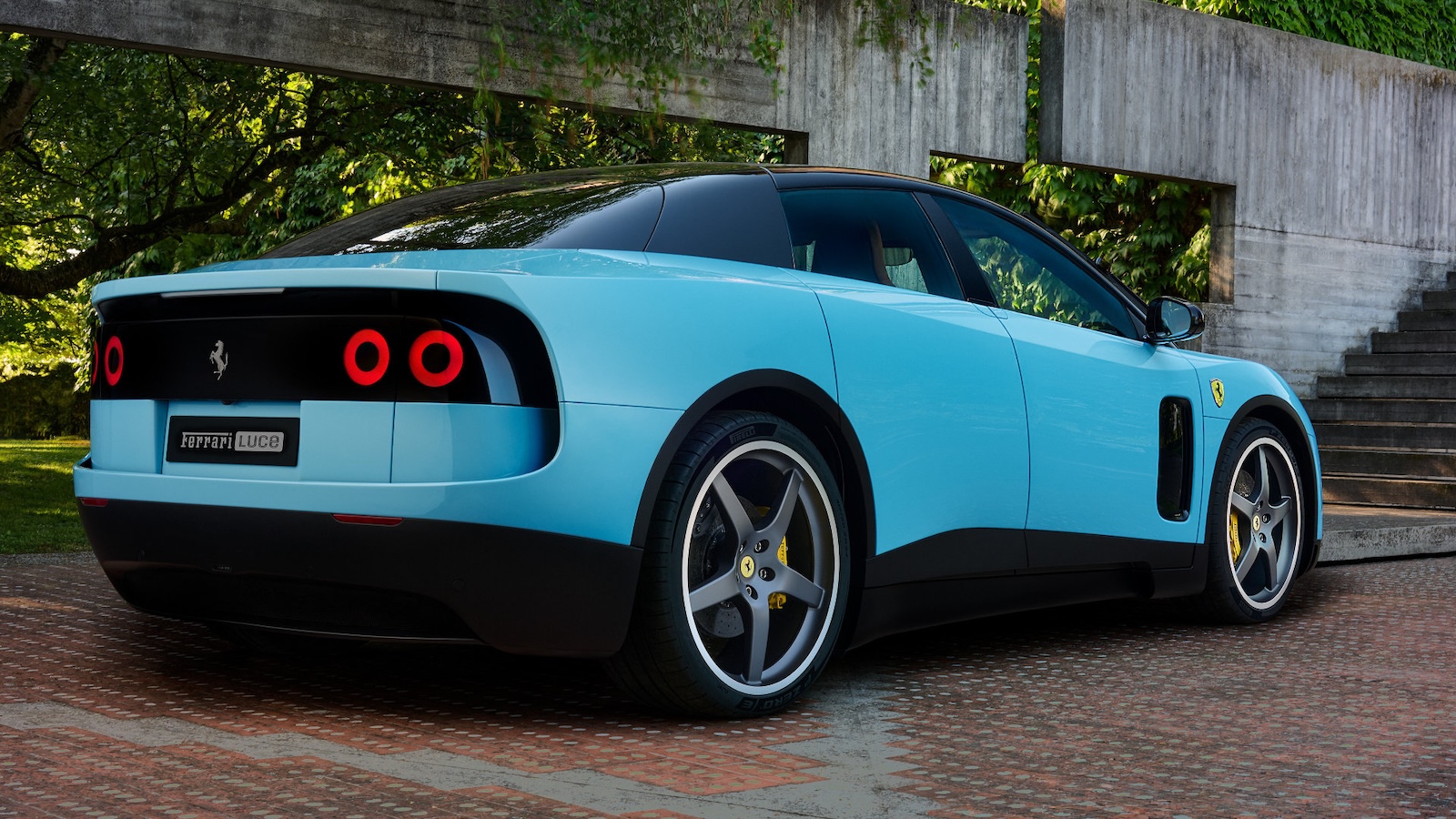 Ferrari Luce Rear Three Quarters