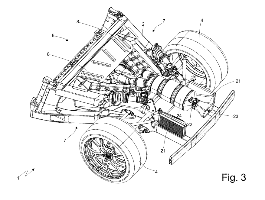 Ferrari Y Shaped Engine Patent 2