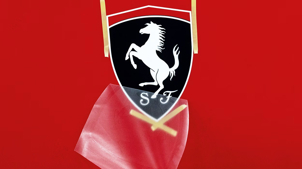 Ferrari Badge Stencil 2