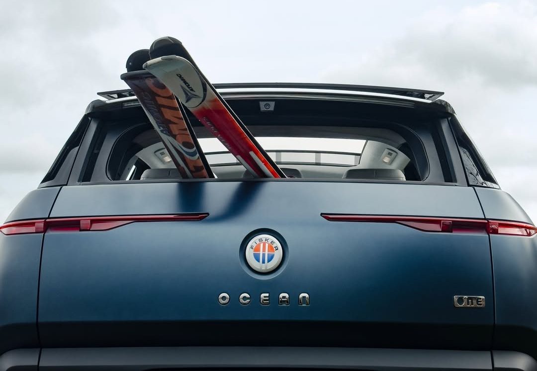 Fisker Ocean Open Rear Window