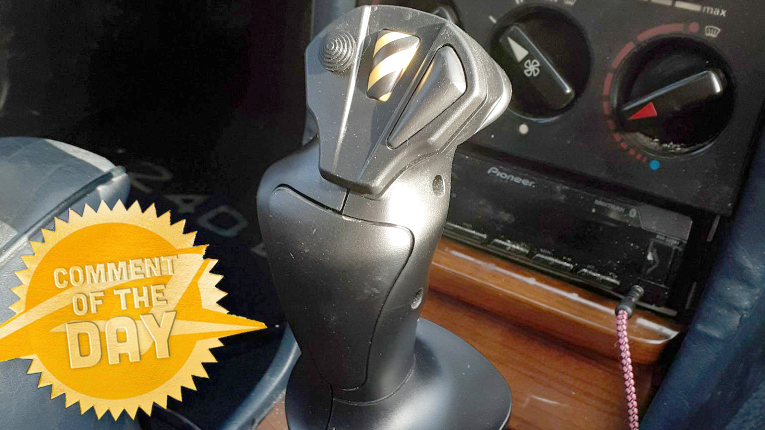 Flight Stick In Car Cotd Ts