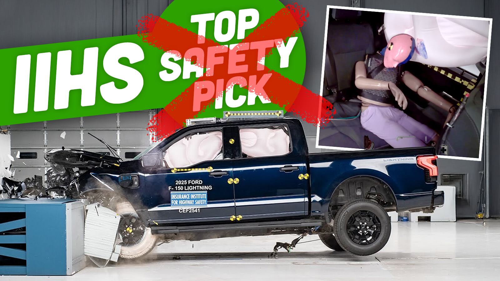 Ford F150 Lightning Crash Test Ts