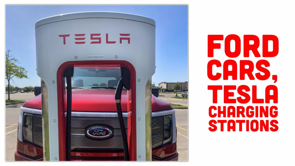 Ford Tesla Charging Stations Topshot 2