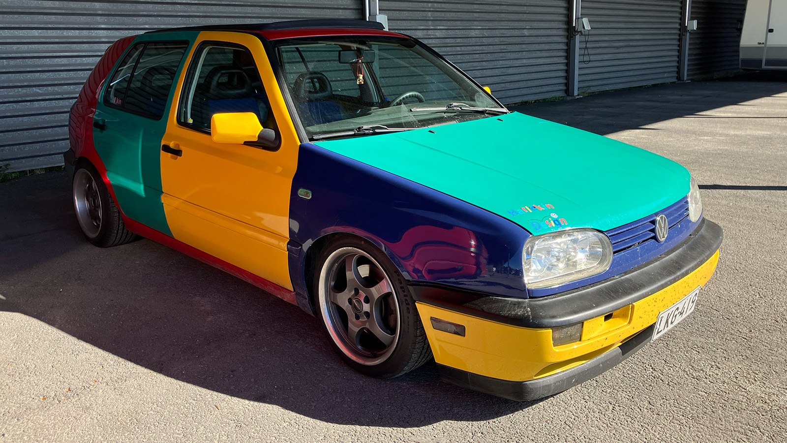 Golf Harlequin Design