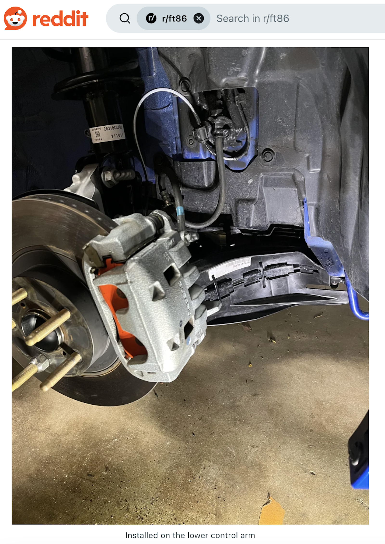 Gt3 Brake Ducts On Brz