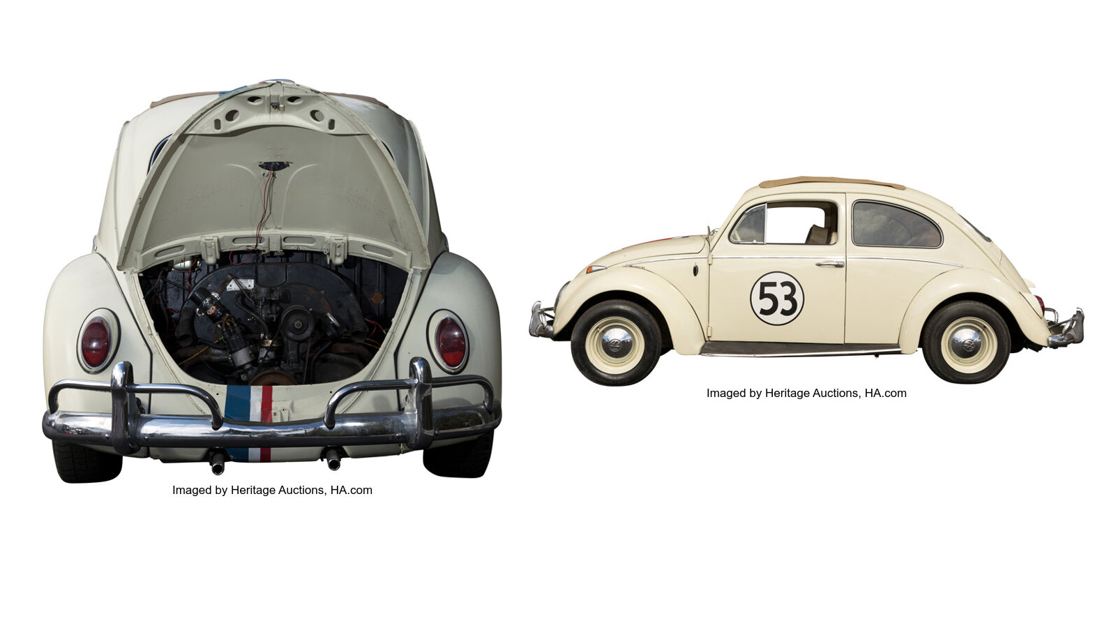 The Most Expensive VW Beetle Ever Sold Is A Ratty  Herbie  From The Ceiling Of Planet Hollywood  Check It Out - 77