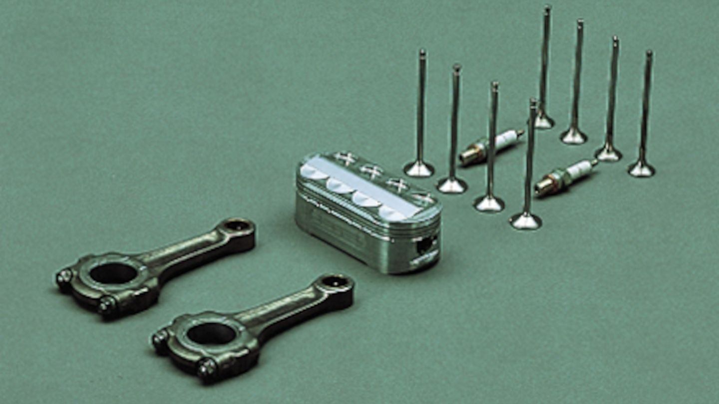 Honda Nr750 Piston Components