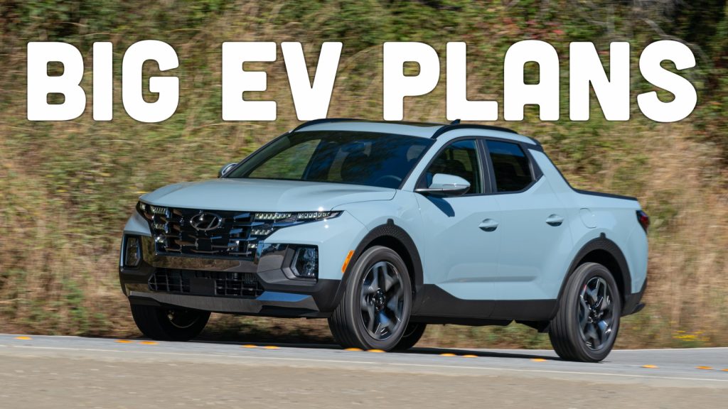 Hyundai Ev Pickup Truck Topshot