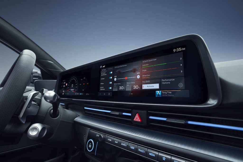 Hyundai Ioniq 6 N Screen