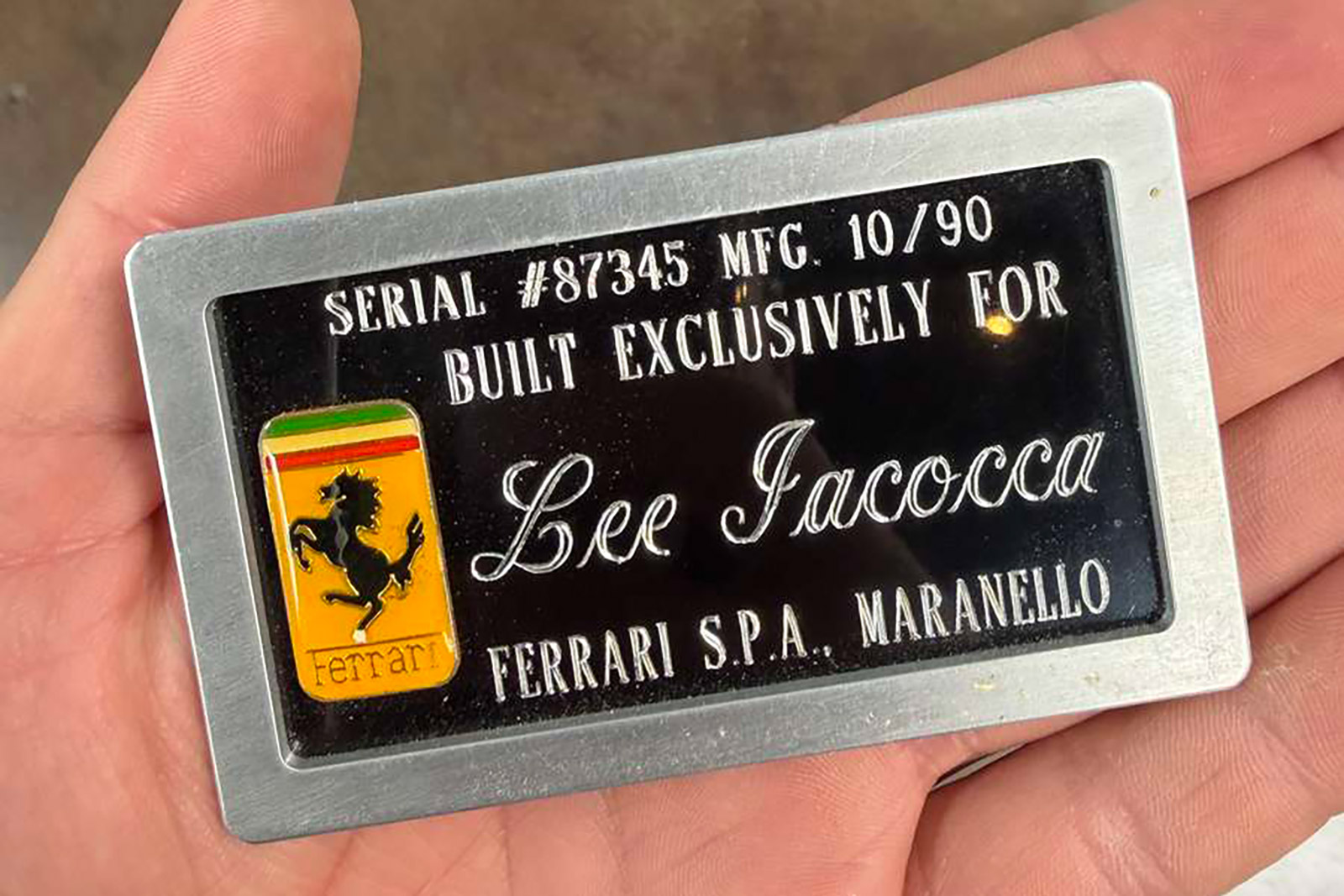Iacocca Ferrari