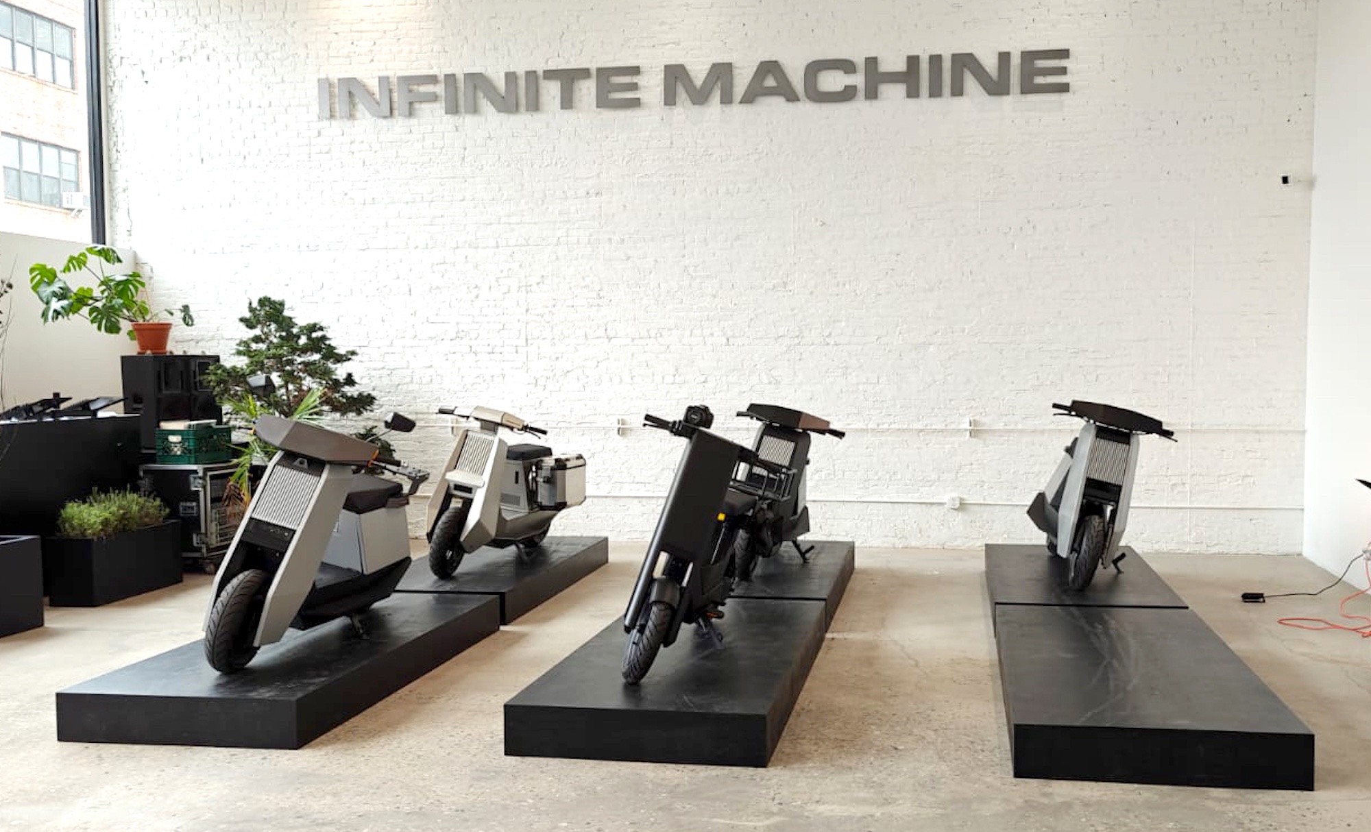 Infinite Machine 2 Row Of Bikes
