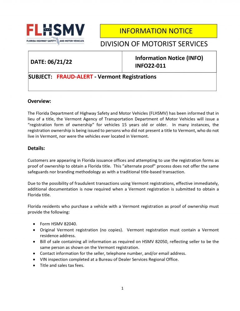 Vermont Will No Longer Register Cars In Any State Because People Couldn